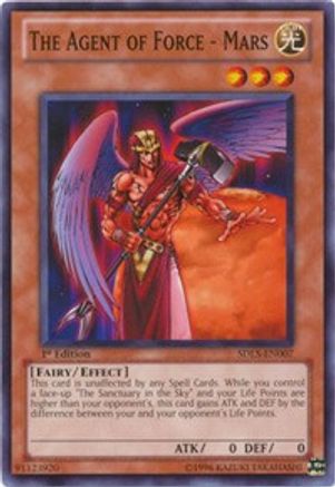 The Agent of Force - Mars (SDLS-EN007) - Structure Deck: Lost Sanctuary 1st Edition-1