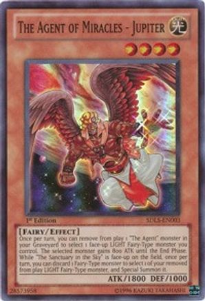 The Agent of Miracles - Jupiter (SDLS-EN003) - Structure Deck: Lost Sanctuary 1st Edition-1