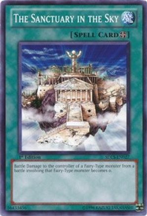 The Sanctuary in the Sky (SDLS-EN027) - Structure Deck: Lost Sanctuary 1st Edition-1