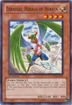 Zeradias, Herald of Heaven (SDLS-EN019) - Structure Deck: Lost Sanctuary 1st Edition-1
