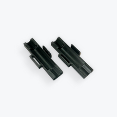 DC adapter coupler lock - 3D printed-1