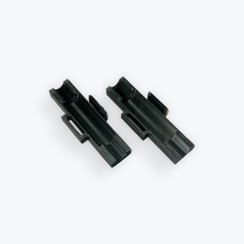 DC adapter coupler lock - 3D printed-1