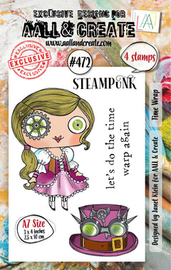 AALL and Create - A7 Stamp Set - Time Warp-1
