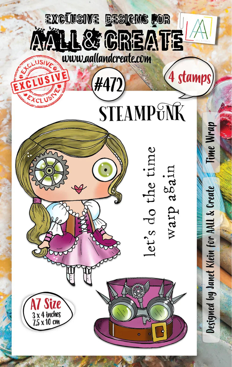 AALL and Create - A7 Stamp Set - Time Warp-1