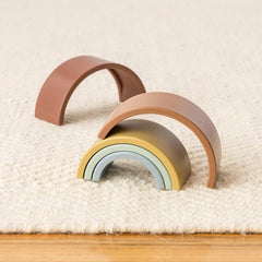 Itzy Ritzy - Ritzy Rainbow™ Stacking Toy - Ages 6+ Months-8