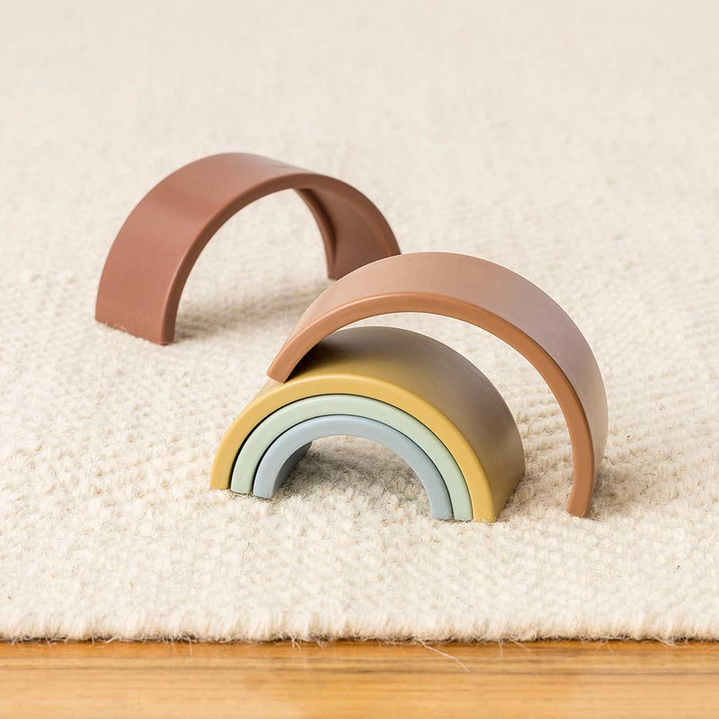 Itzy Ritzy - Ritzy Rainbow™ Stacking Toy - Ages 6+ Months-8