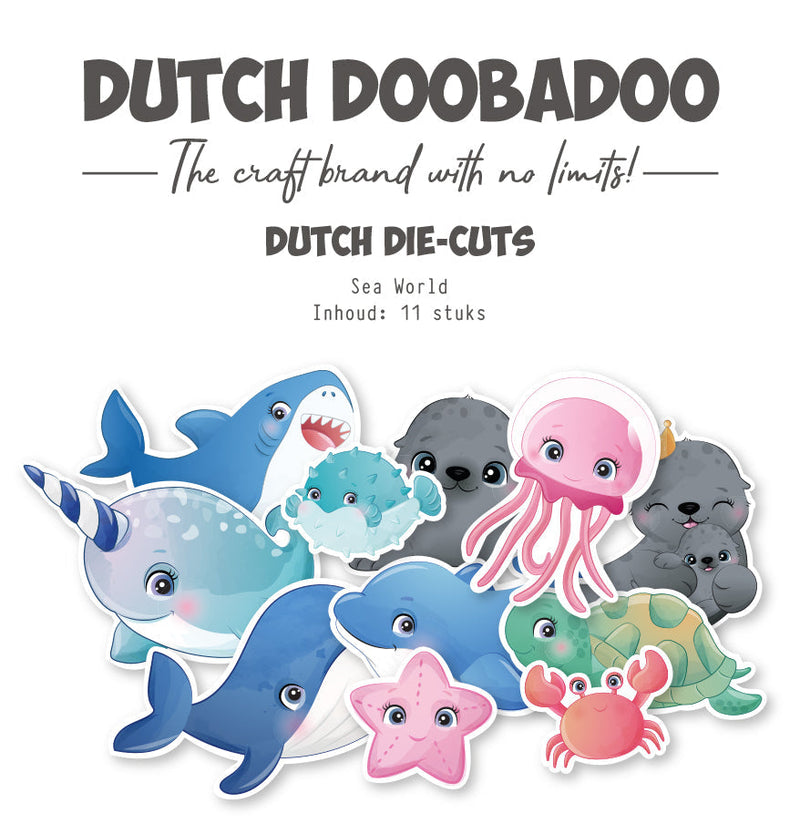 Dutch Doobadoo DDBD Die-Cuts Monde Marin-1