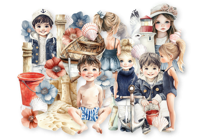 Dutch Doobadoo DDBD Collage Die-Cuts Waves Of The Sea-2