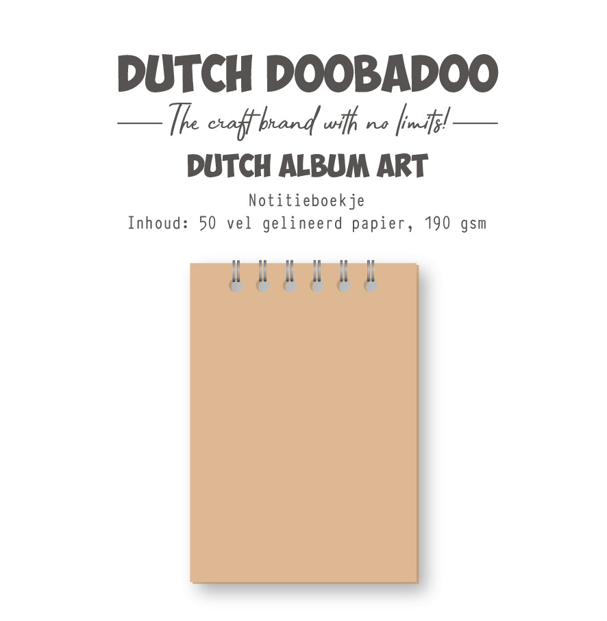 Dutch Doobadoo DDBD MDF Art Journal A6-1