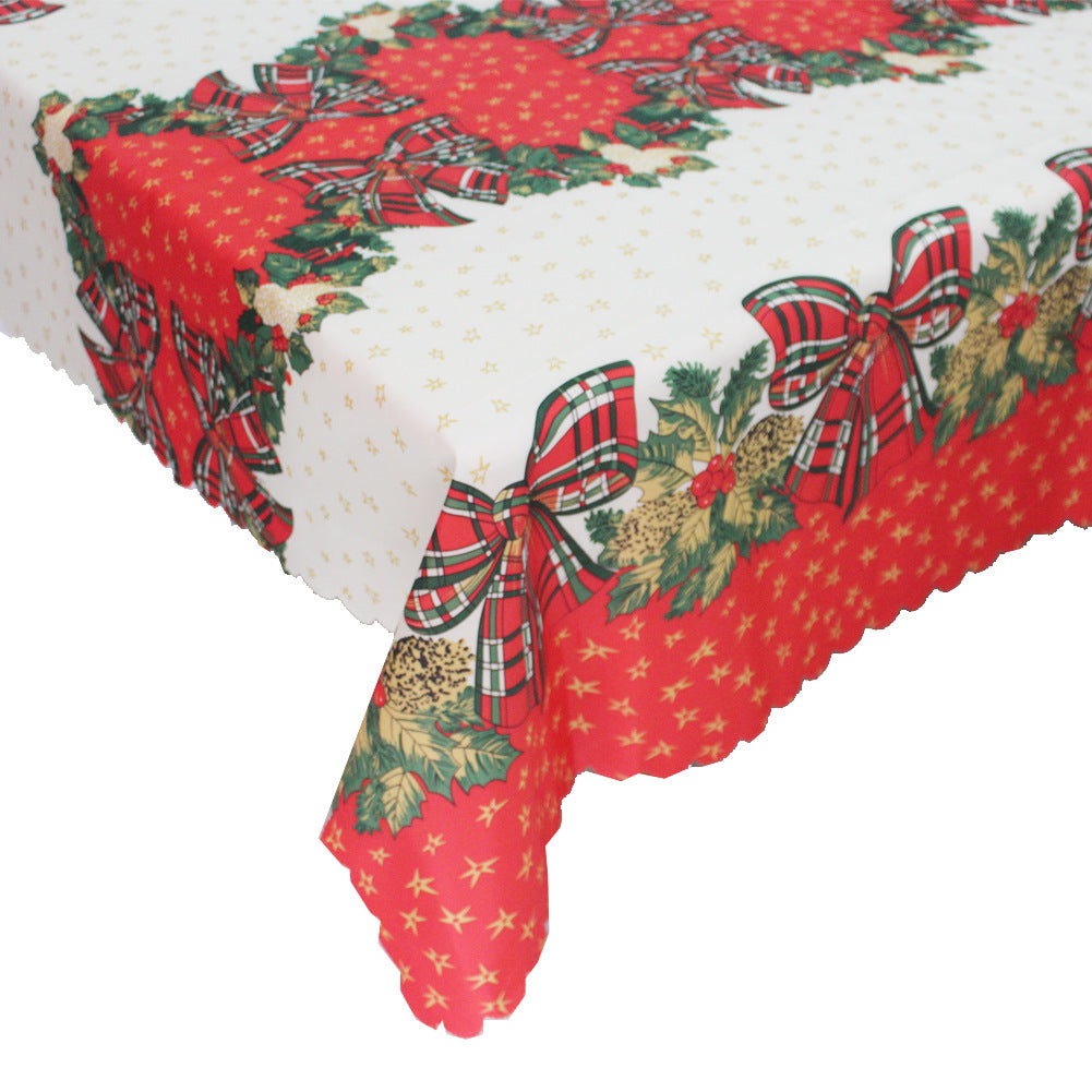 Creative European Tablecloth Christmas Decorations-9