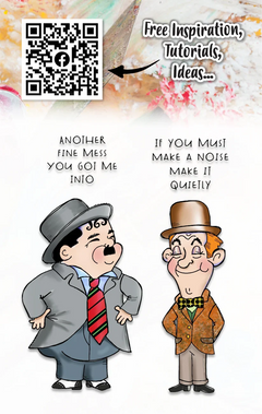 AALL and Create - A7 Stamp Set - Stan & Ollie-2
