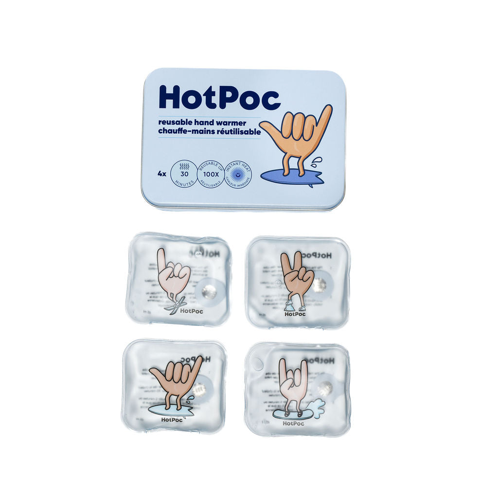 Reusable Hand Warmers 4-Pack | HotPoc-4