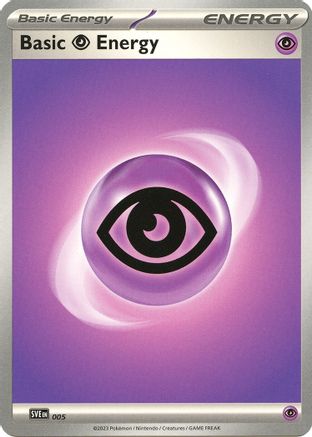 Basic Psychic Energy - 005 5 - SVE Scarlet & Violet Energies-1