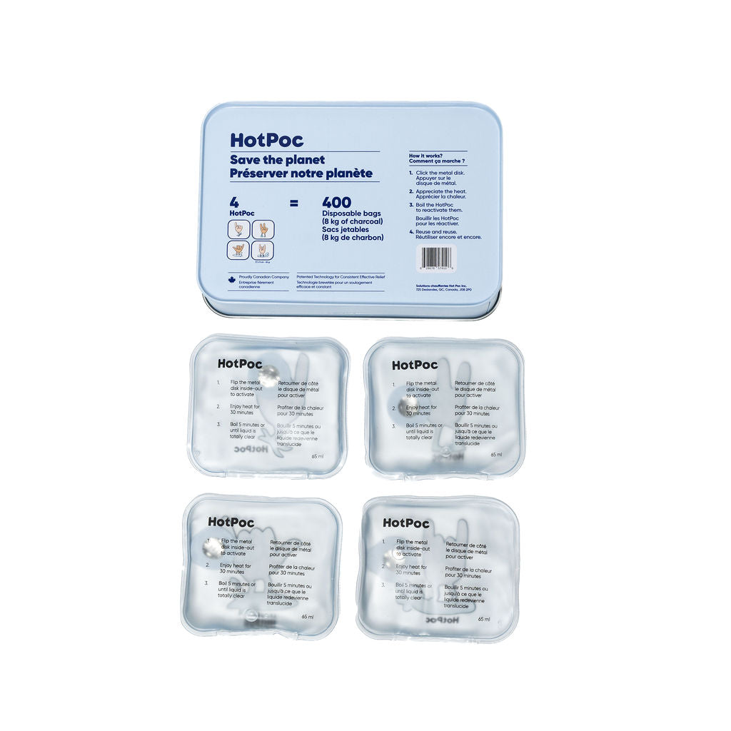 Reusable Hand Warmers 4-Pack | HotPoc-10