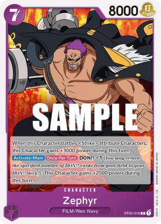 Zephyr (ST05-010) - Starter Deck 5: Film Edition-1