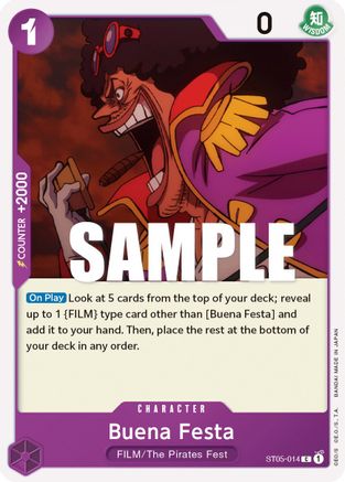 Buena Festa (ST05-014) - Starter Deck 5: Film Edition-1