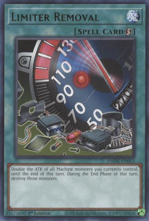 Limiter Removal (AMDE-EN053) - Amazing Defenders 1st Edition-1