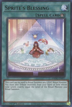 Sprite's Blessing (AMDE-EN057) - Amazing Defenders 1st Edition-1
