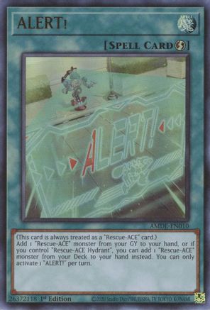 ALERT! (AMDE-EN010) - Amazing Defenders 1st Edition-1