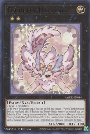 Epurrely Happiness (AMDE-EN014) - Amazing Defenders 1st Edition-1