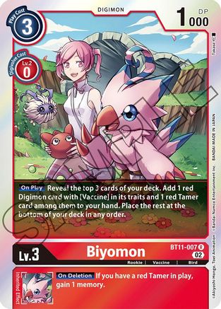 Biyomon (BT11-007) - Dimensional Phase-1