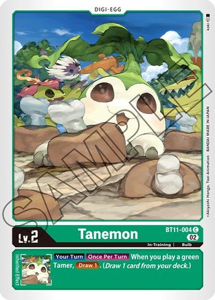 Tanemon (BT11-004) - Dimensional Phase-1
