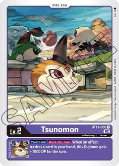 Tsunomon (BT11-006) - Dimensional Phase Foil-1
