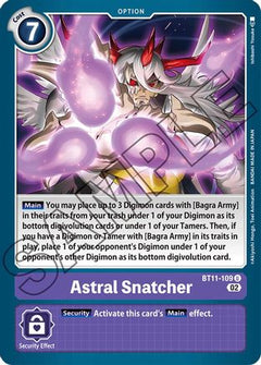 Astral Snatcher (BT11-109) - Dimensional Phase Foil-1