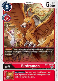 Birdramon (BT11-011) - Dimensional Phase Foil-1