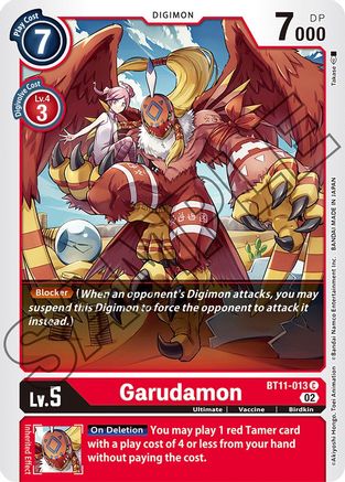 Garudamon (BT11-013) - Dimensional Phase Foil-1