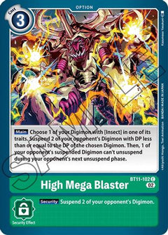 High Mega Blaster (BT11-102) - Dimensional Phase-1