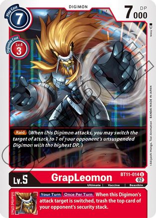 GrapLeomon (BT11-014) - Dimensional Phase-1