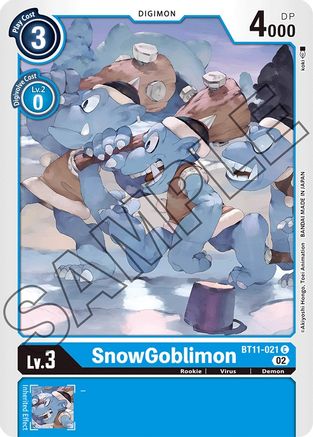 SnowGoblimon (BT11-021) - Dimensional Phase-1