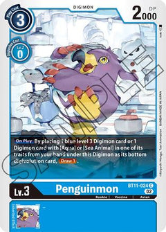 Penguinmon (BT11-024) - Dimensional Phase Foil-1