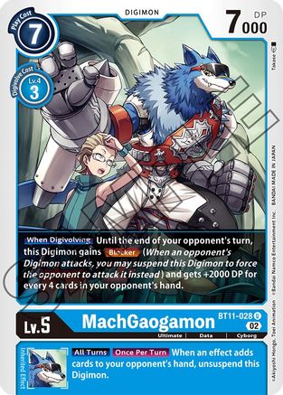MachGaogamon (BT11-028) - Dimensional Phase-1