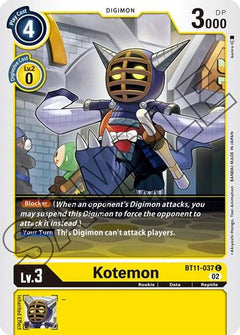 Kotemon (BT11-037) - Dimensional Phase-1
