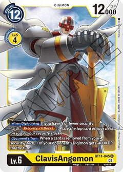 ClavisAngemon (BT11-045) - Dimensional Phase Foil-1