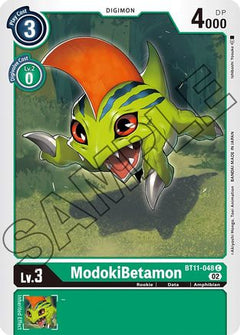 ModokiBetamon (BT11-048) - Dimensional Phase Foil-1