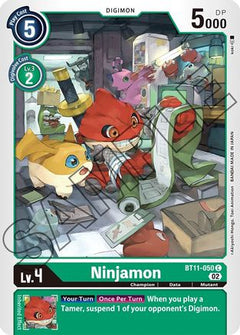 Ninjamon (BT11-050) - Dimensional Phase Foil-1