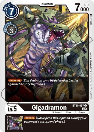 Gigadramon (BT11-067) - Dimensional Phase-1