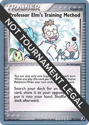 Professor Elm's Training Method - 2006 (Jimmy Ballard) 89 - World Championship Decks-1