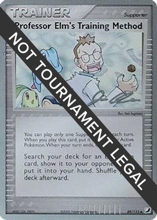 Professor Elm's Training Method - 2006 (Jason Klaczynski) 89 - World Championship Decks-1