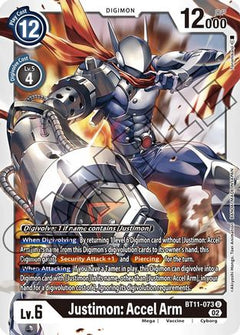 Justimon: Accel Arm (BT11-073) - Dimensional Phase-1