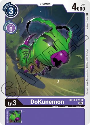 DoKunemon (BT11-075) - Dimensional Phase-1