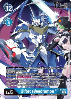UlforceVeedramon (Alternate Art) (BT11-032) - Dimensional Phase Foil-1
