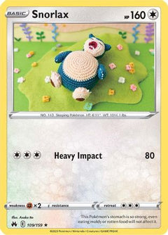 Snorlax 109/159 - SWSH Crown Zenith-1