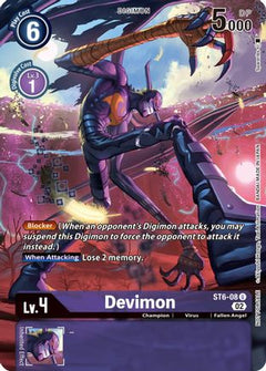 Devimon (Digimon Illustration Competition Pack 2022) (ST6-08) - Dimensional Phase-1