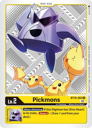 Pickmons (Winner Pack Dimensional Phase) (BT10-003) - Xros Encounter-1