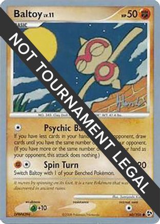 Baltoy - 2008 (Dylan Lefavour) 60 - World Championship Decks-1