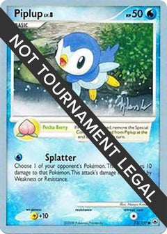 Piplup (72) - 2008 (Dylan Lefavour) 72 - World Championship Decks-1